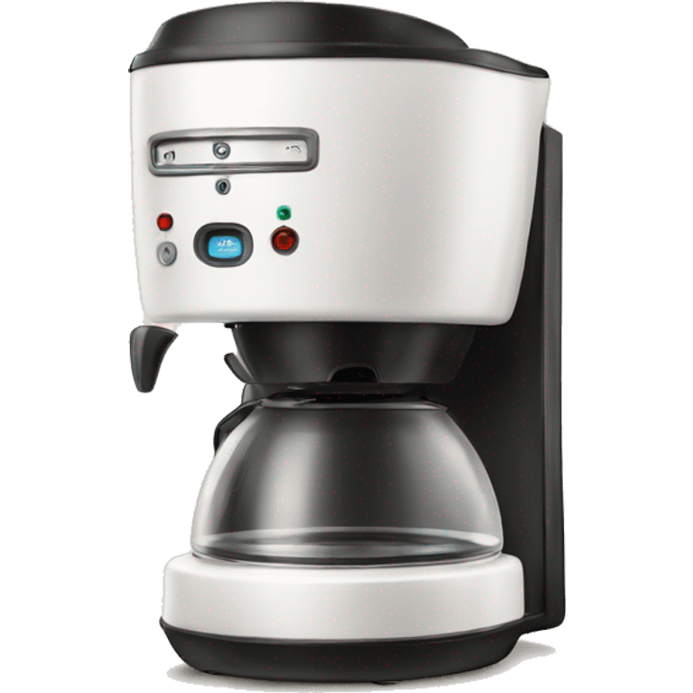 white-retro-coffee-maker emoji