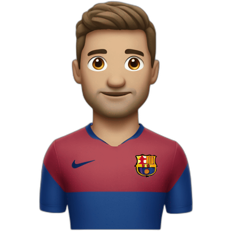 Maillot du fc Barcelone emoji