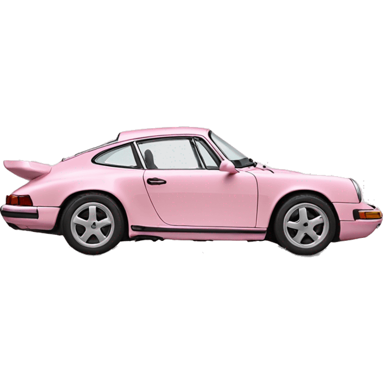 light pink porsche side view emoji