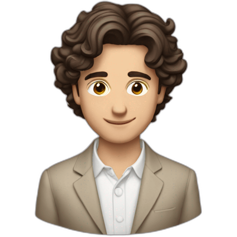 Timothée Chalamett  emoji