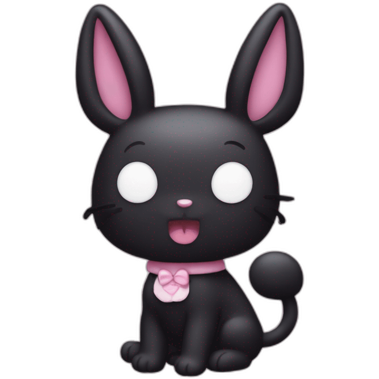 Kuromi Sanrio emoji