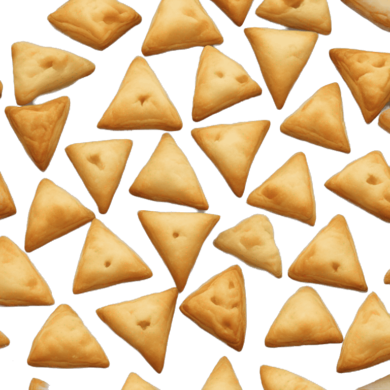 one triangle filopastry  Bourekas emoji