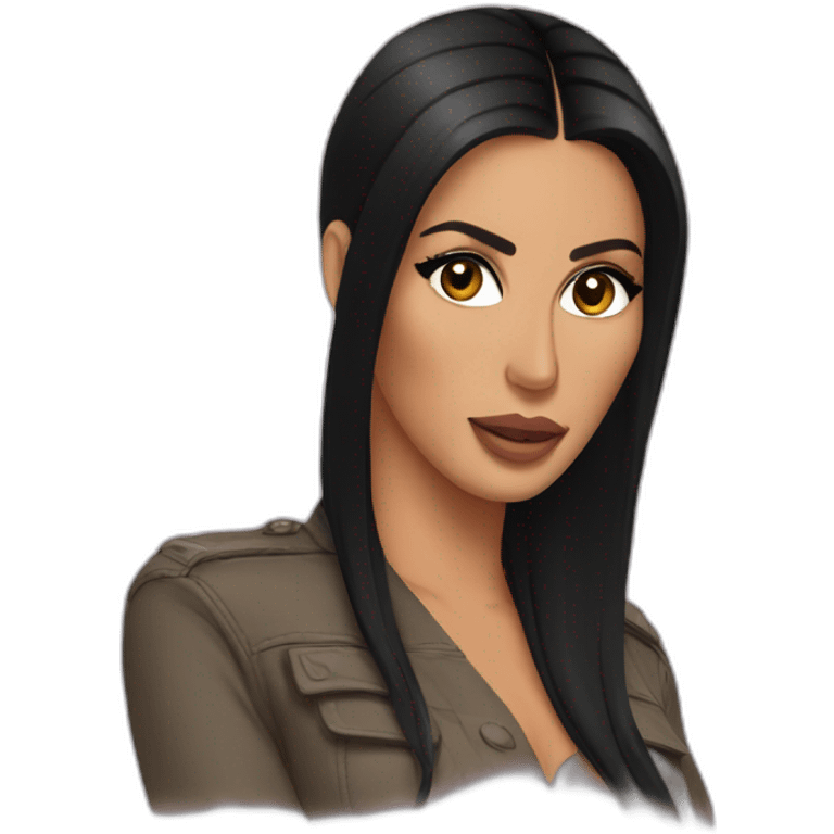 Kim kardeshian emoji