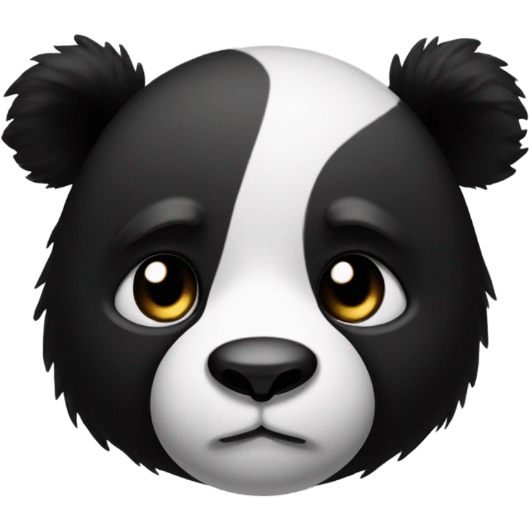 Sad panda emoji