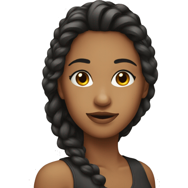 Beautiful girl emoji