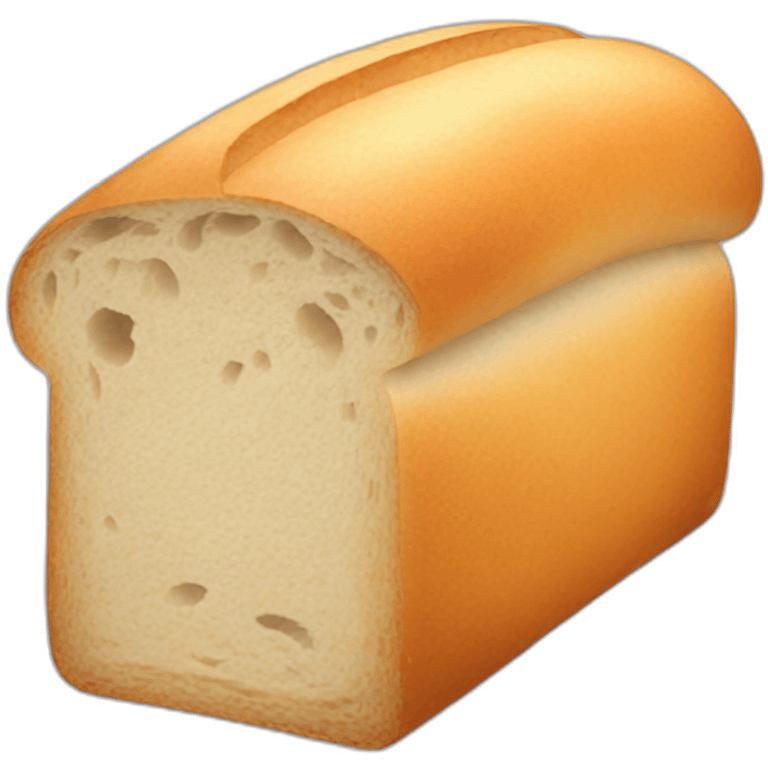 sliced loaf of bread emoji