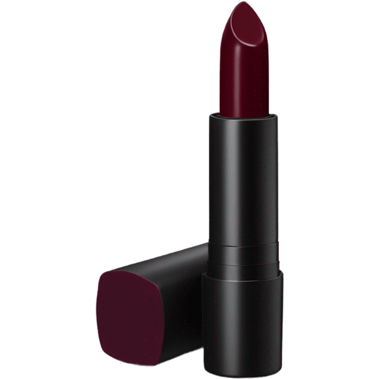 Burgundy lipstick product emoji