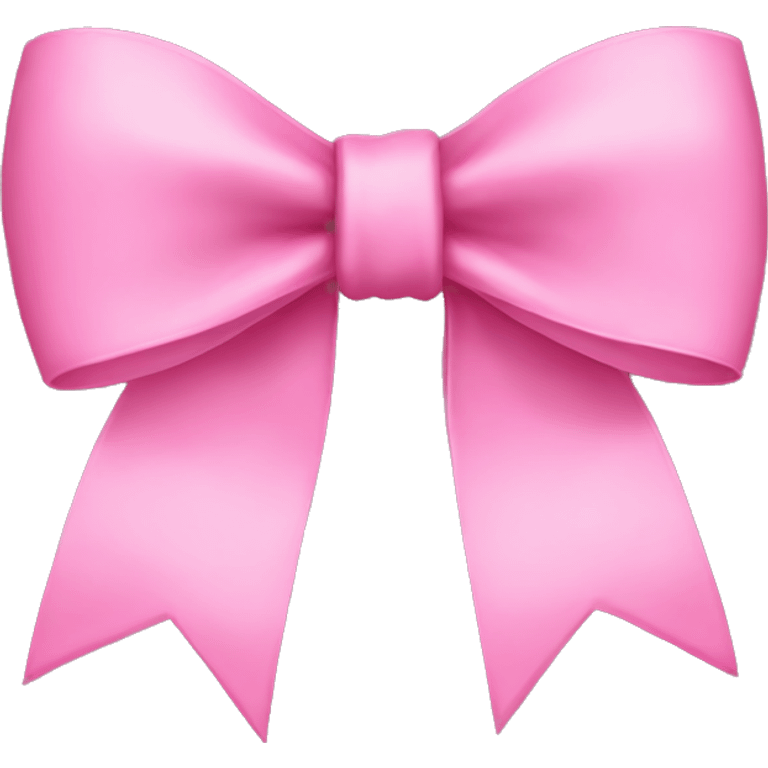 Pink bow emoji