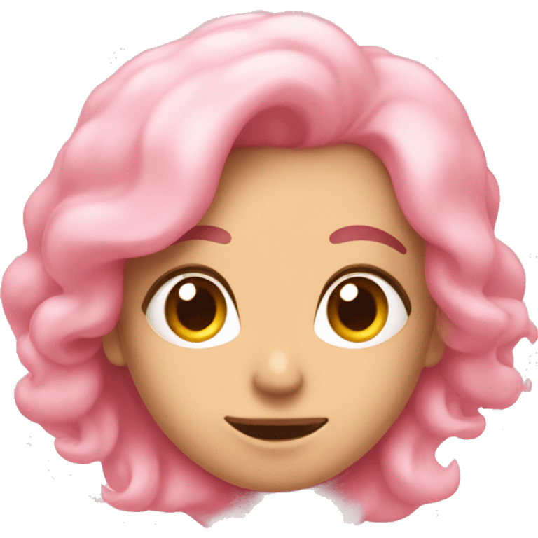 Corazón rosa pastel emoji