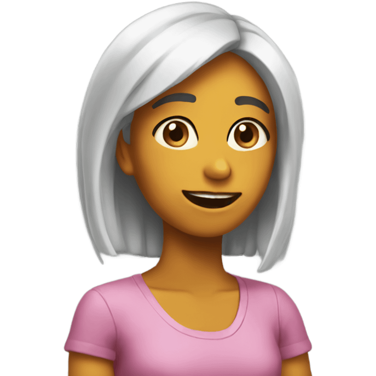 Chica emoji