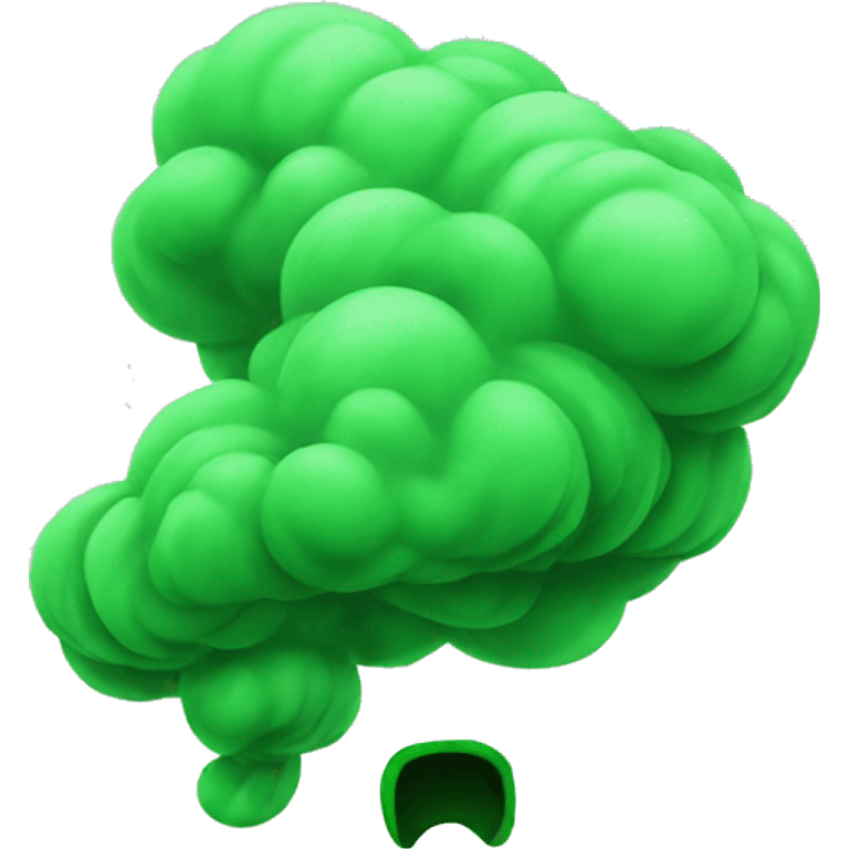 green smoke emoji