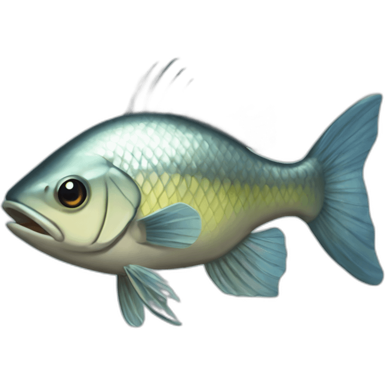 silver-river-sucker-fish emoji