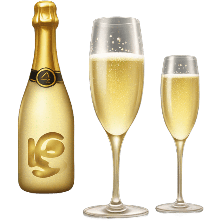 Sparkling wine  emoji