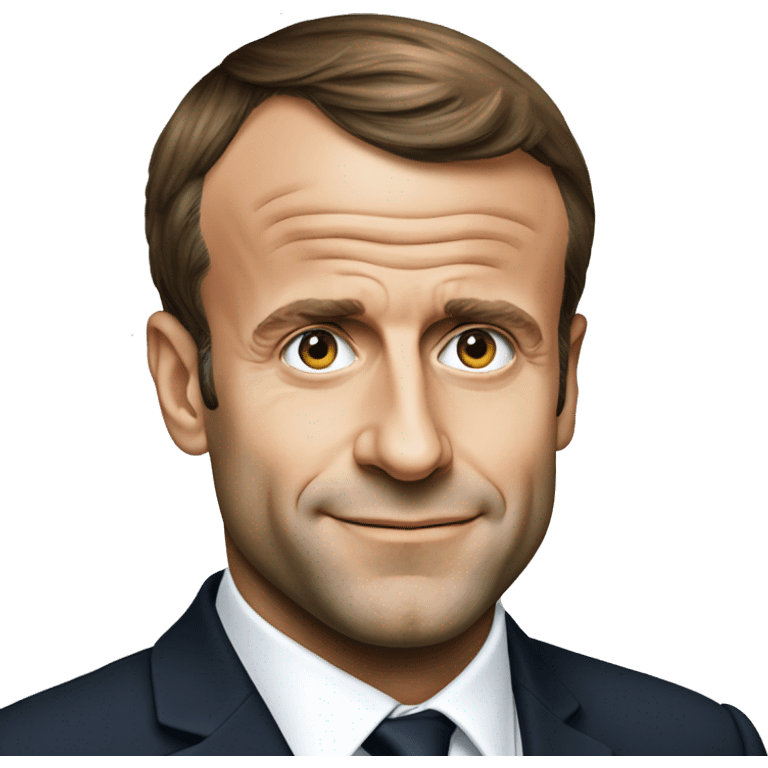 Emmanuel Macron emoji