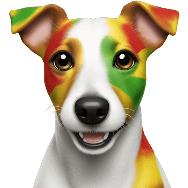 Reggae Jack Russel terrier  emoji