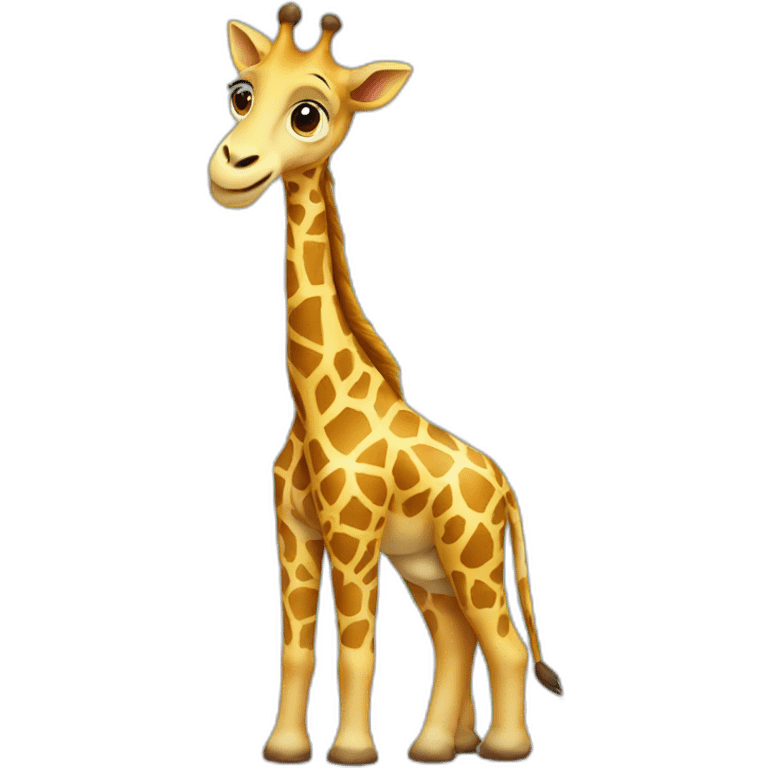 girafe with ruler emoji