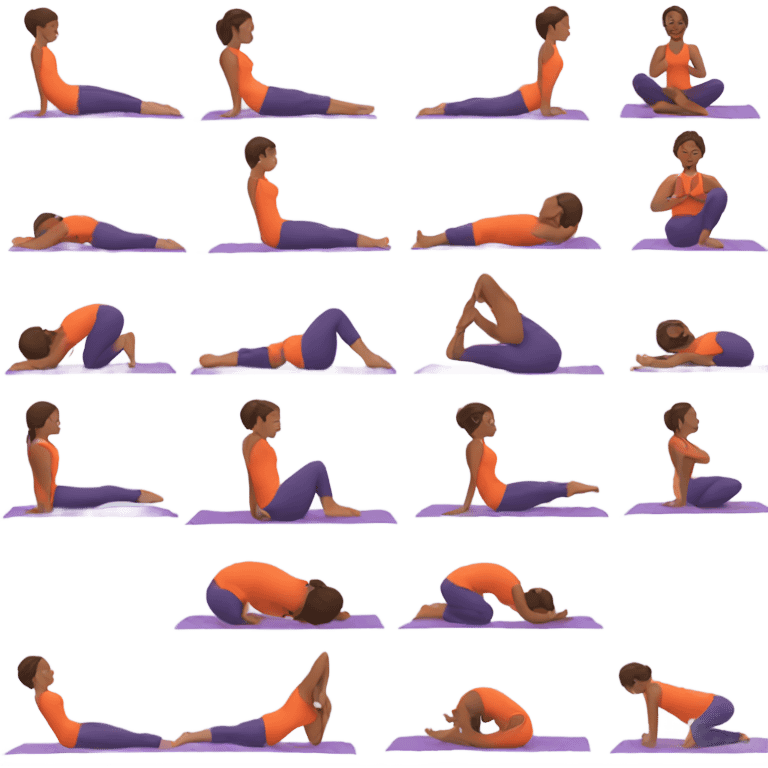 Yoga positions  emoji