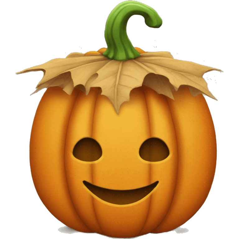 pumpkin gift box emoji