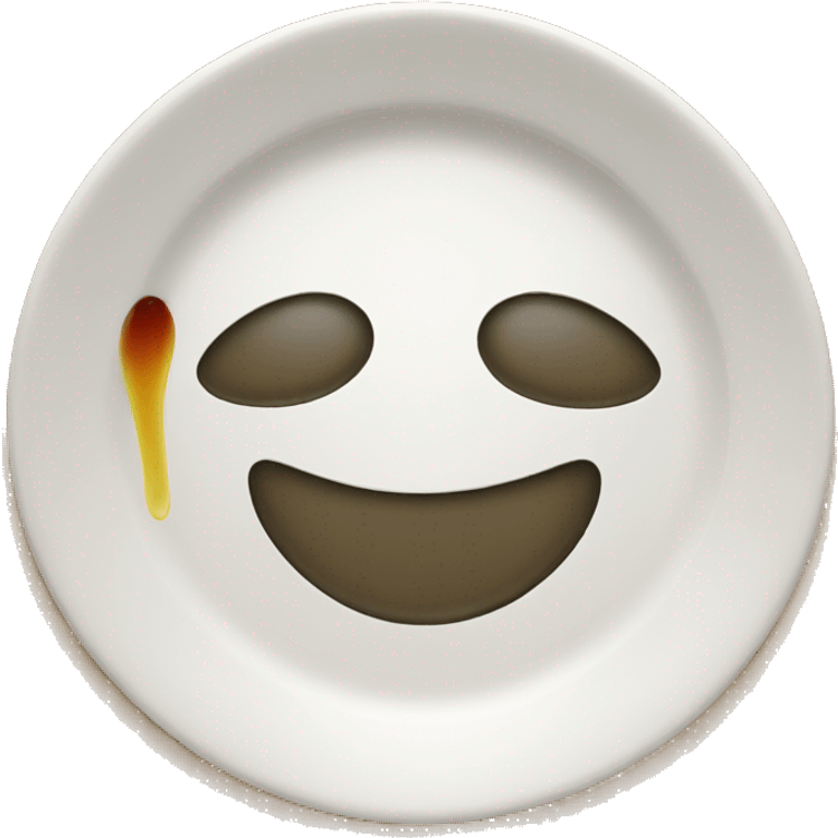 Oil in plate emoji