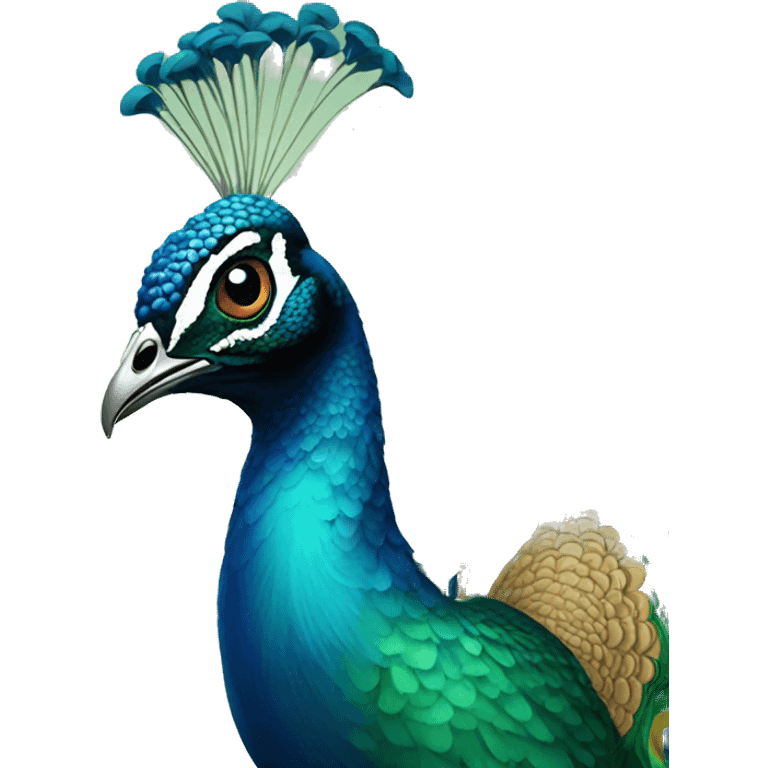 Peacock  emoji