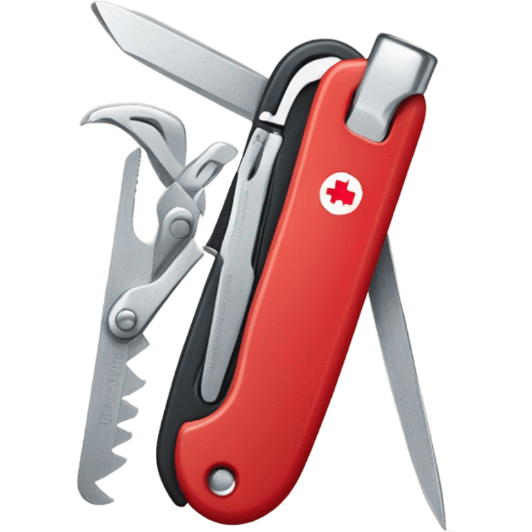 Swiss army knife emoji