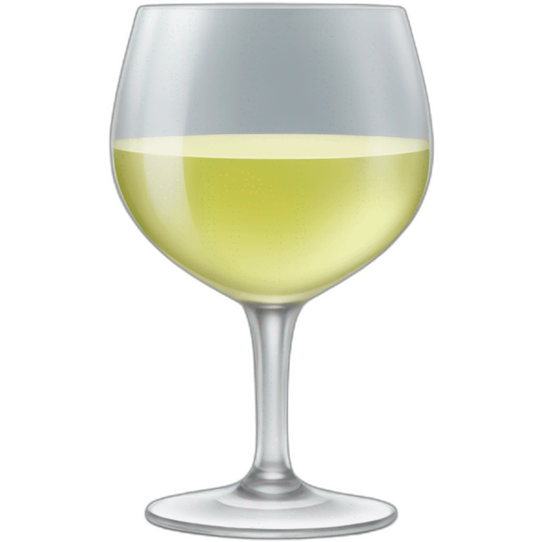 White wine glass emoji