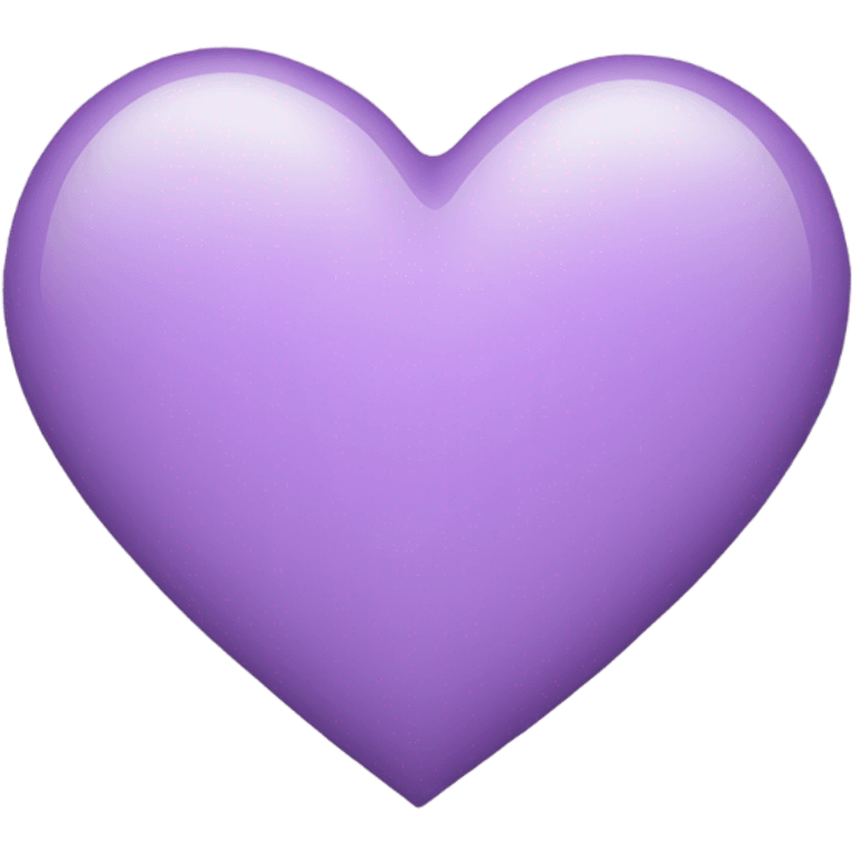 light purple heart  emoji