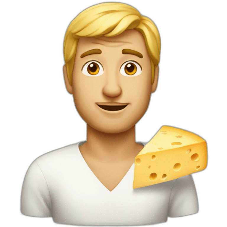 cheese men emoji