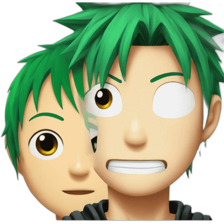 zoro + luffy emoji