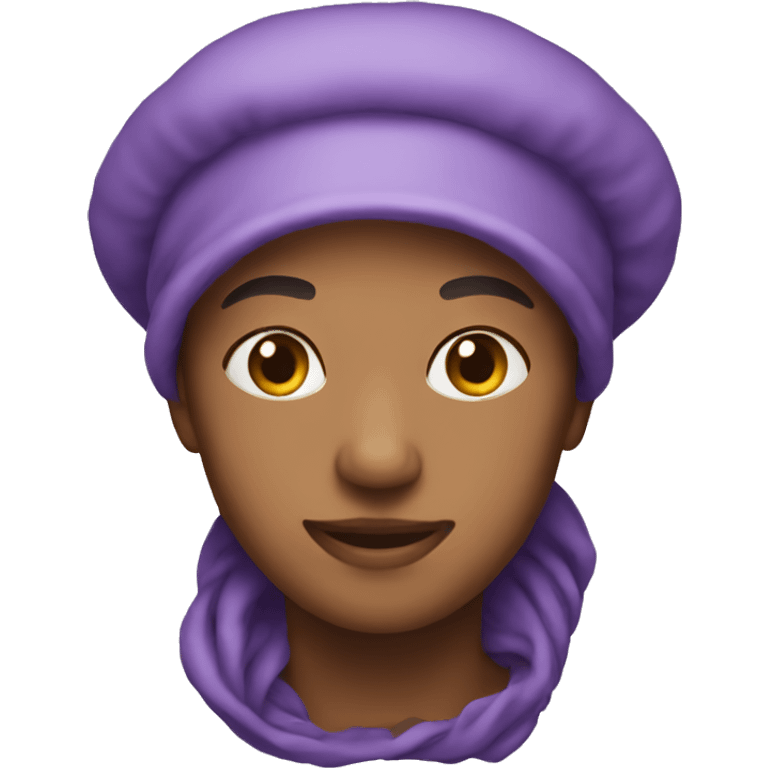 purple bonnet emoji