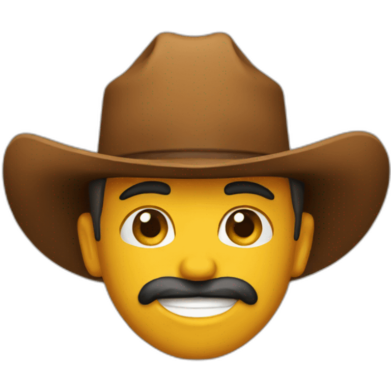 Texas cowboy emoji