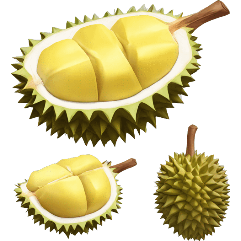 Durian fruit emoji