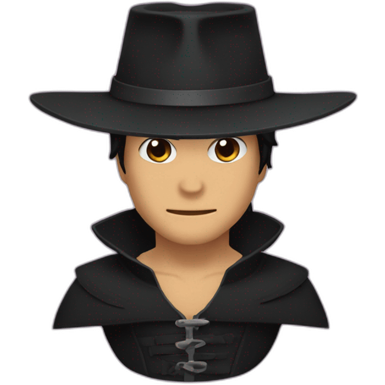 Zorro qui chevauche nami emoji