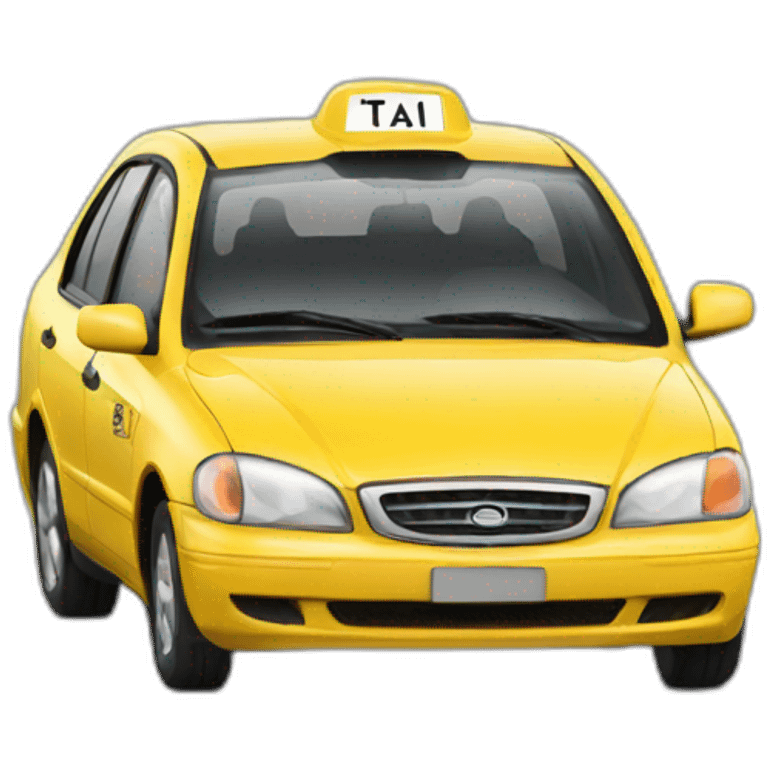 model taxi emoji