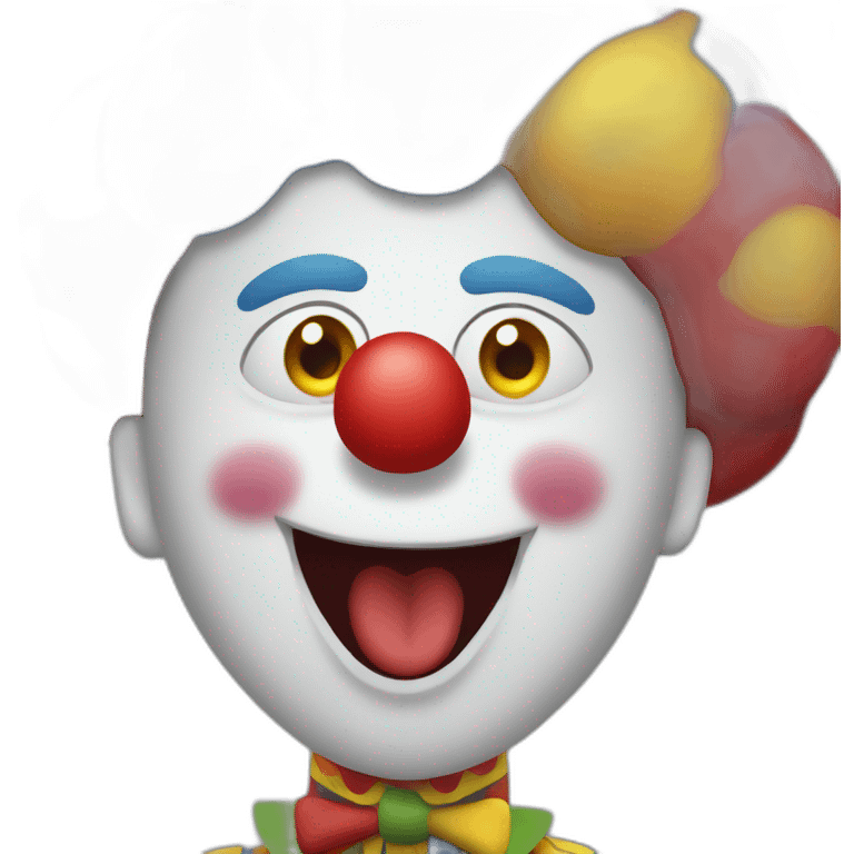 clown  qui fait peur emoji