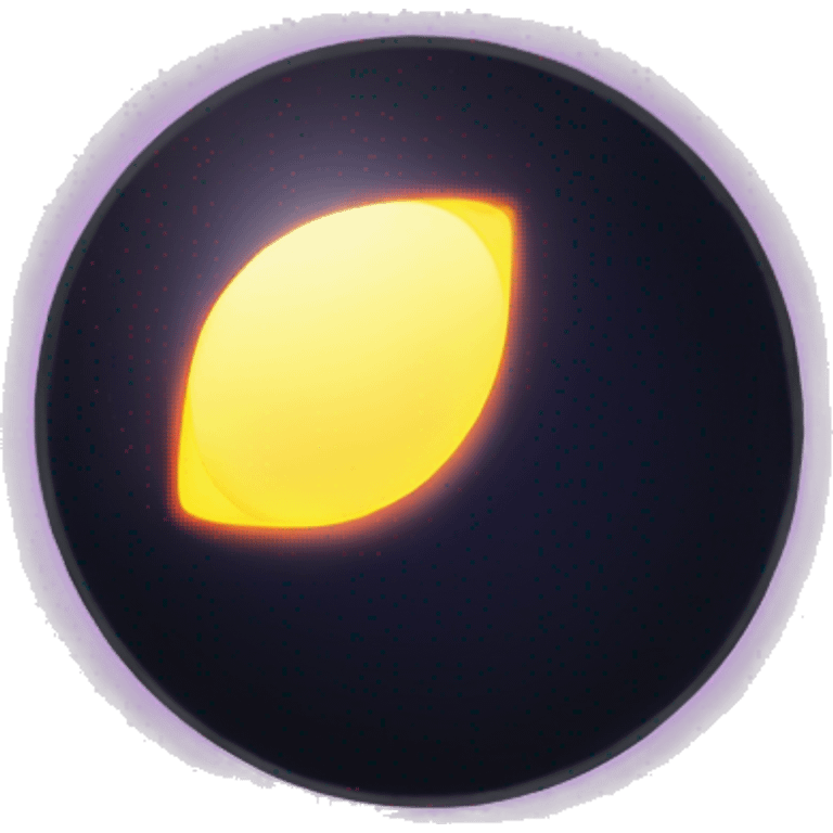 eclipse solar emoji