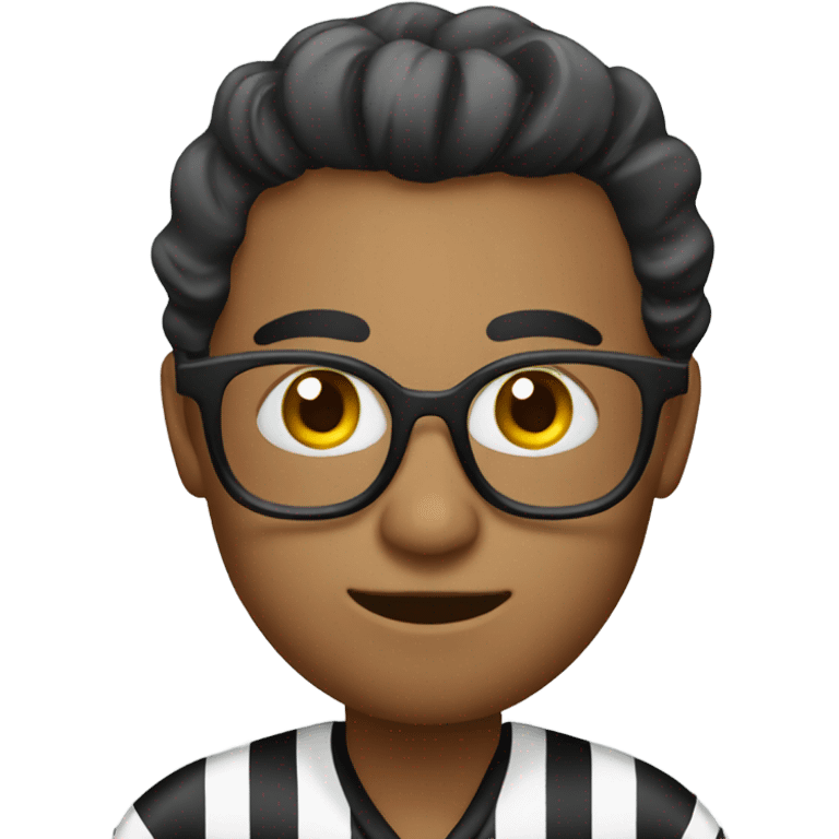 Blind referee with cane emoji