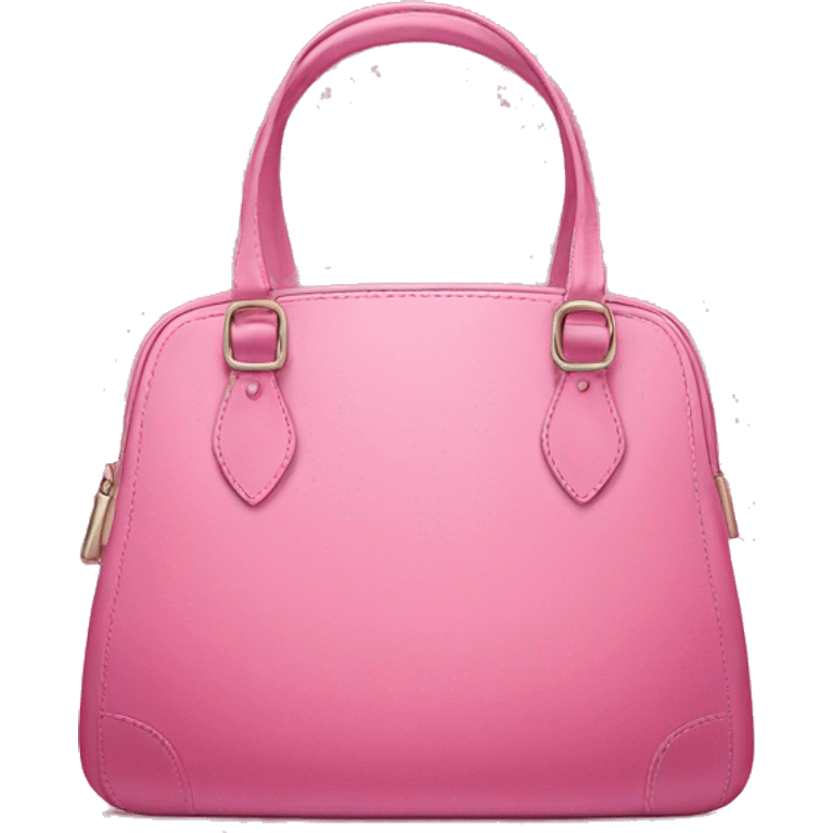 Pink handbag  emoji