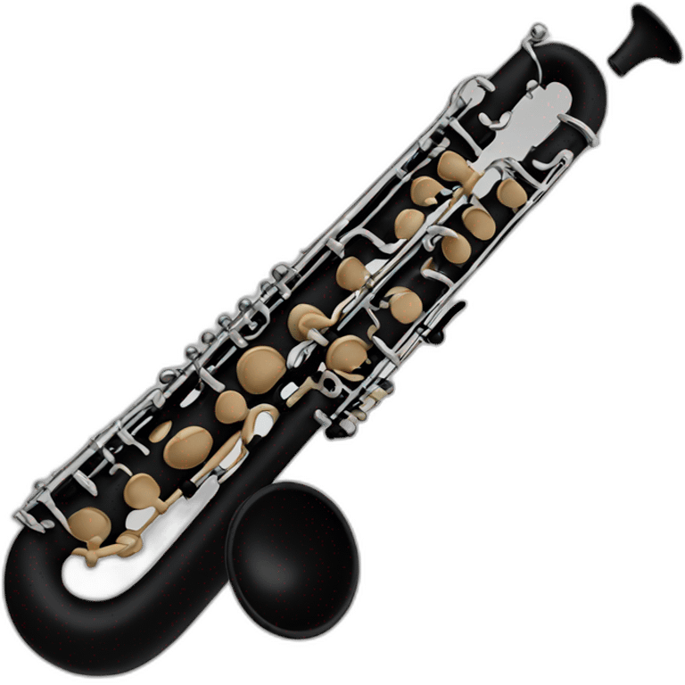 clarinet black emoji