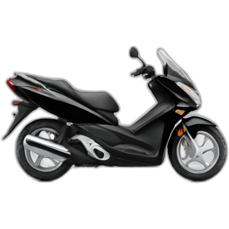 honda fes125 negro 2005 emoji