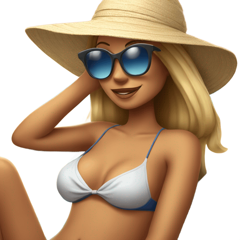 Beach she’ll emoji