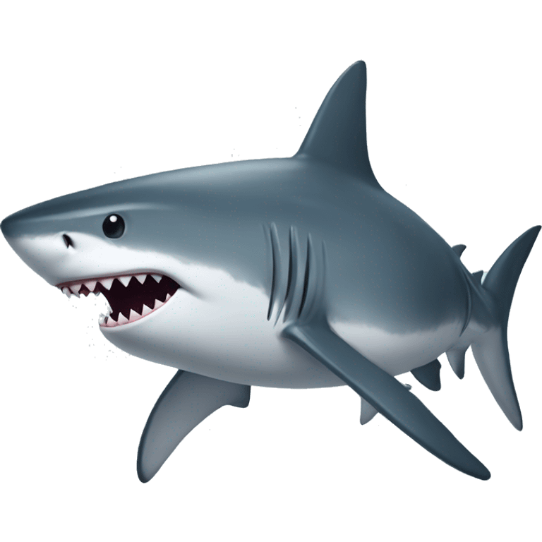 shark with topha emoji