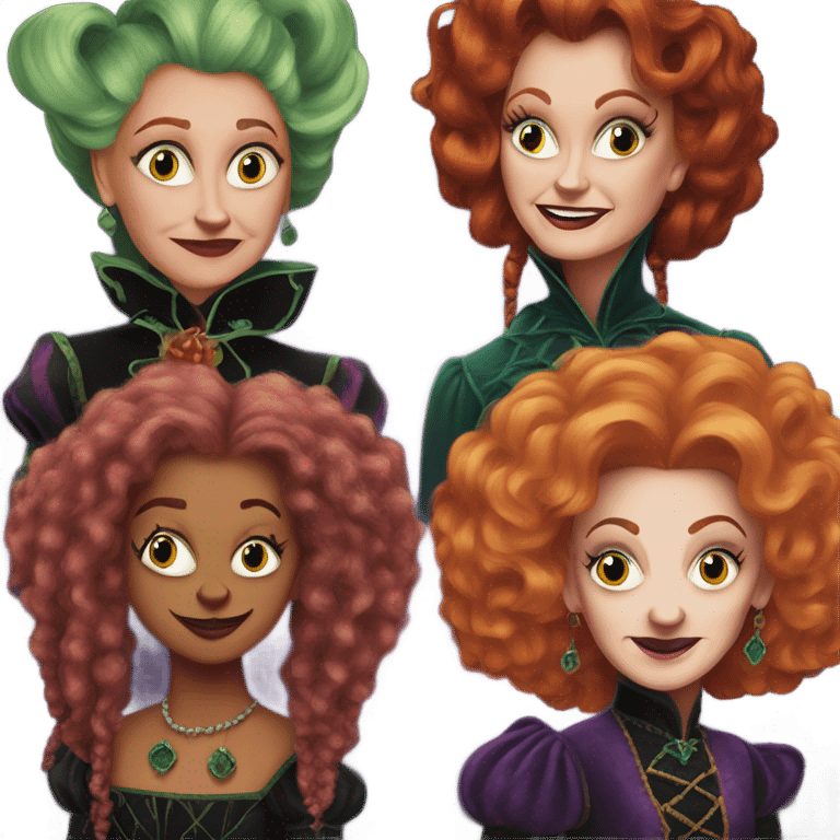 The Sanderson sisters  emoji