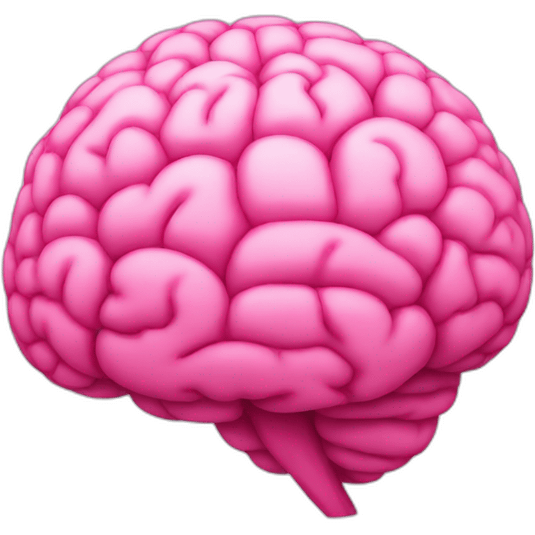 pink brain emoji