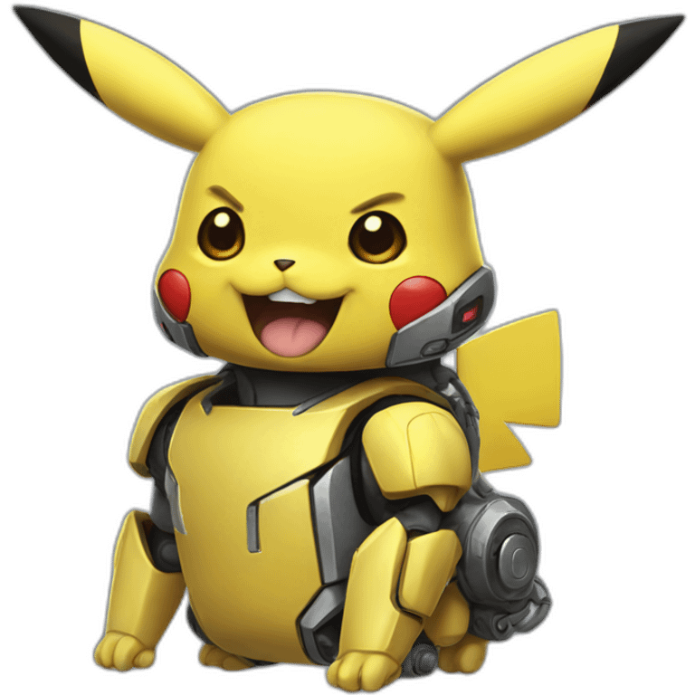 robo pikachu emoji