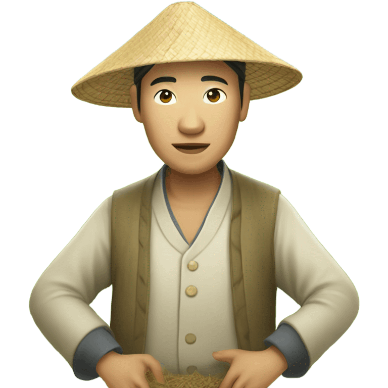 Chinese peasant emoji