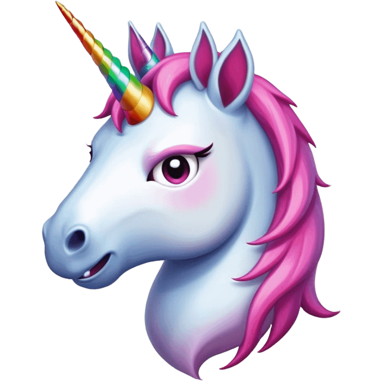 angry  unicorn emoji