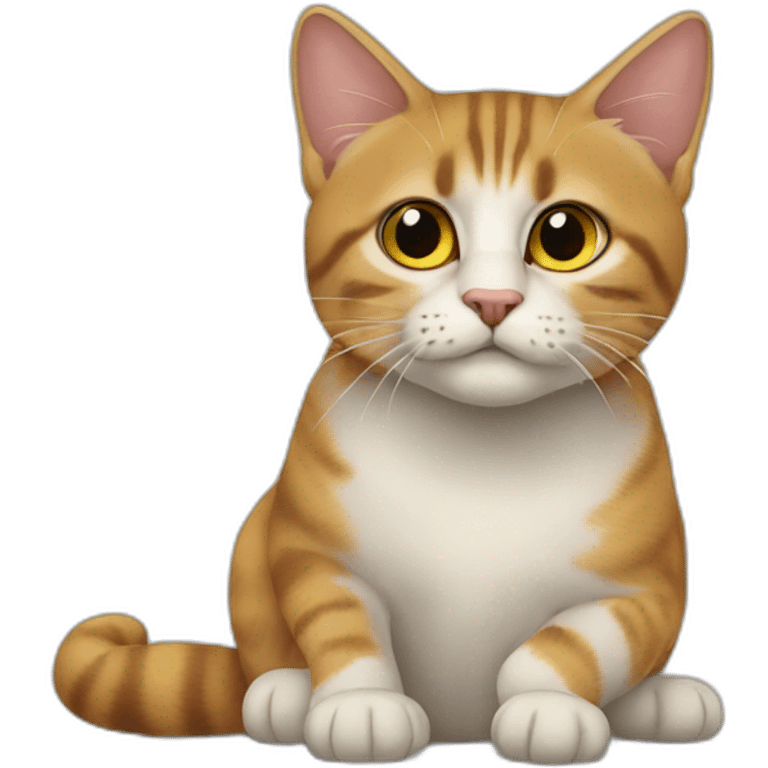 Kedi sarman kanka emoji