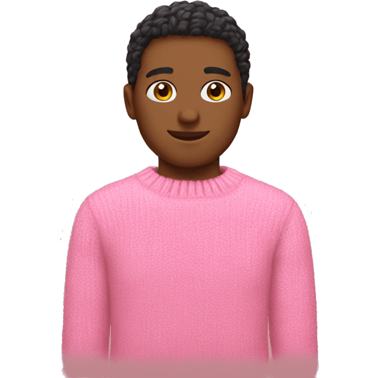 Pink sweater  emoji