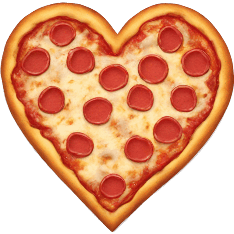 Pizza heart emoji